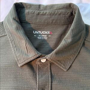 UNTUCKit Men's Casual Sage Shirt